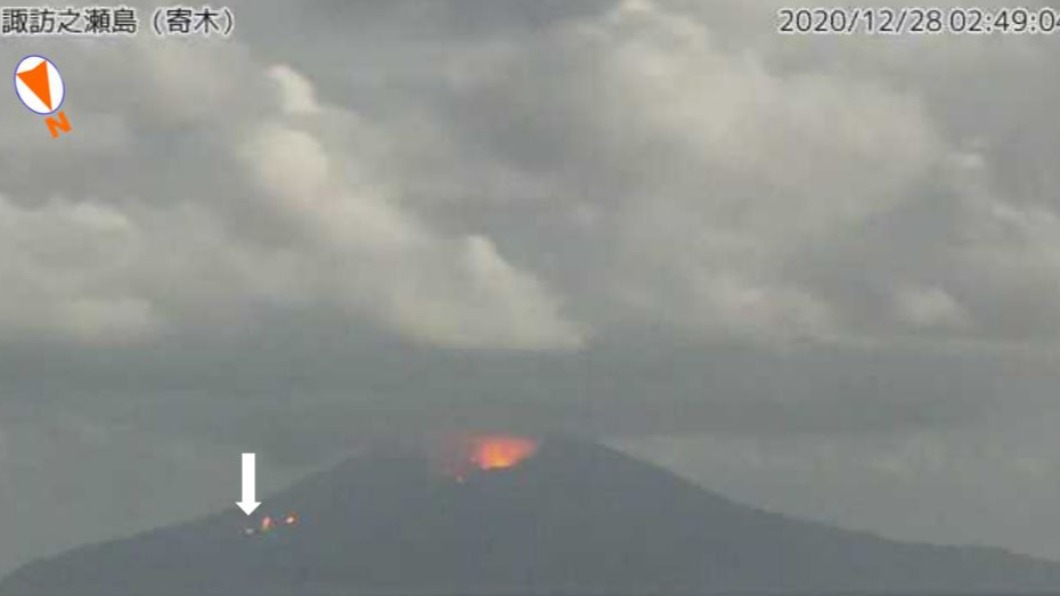 鹿兒島外海火山噴發　警告2公里內恐落石