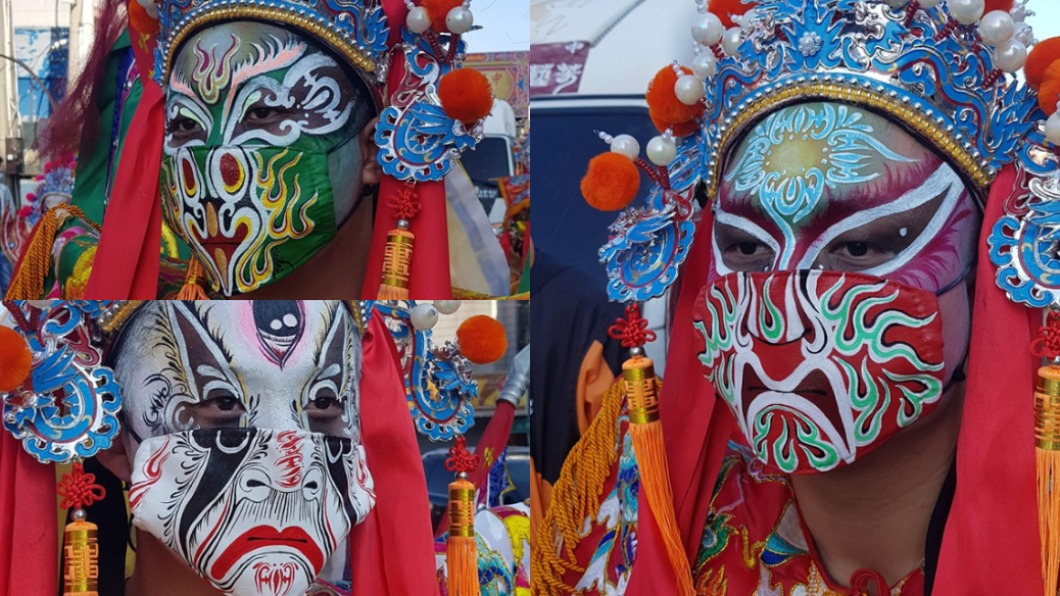 台中廟宇祭「防疫絕招」 神明也得戴口罩!網看完全跪了