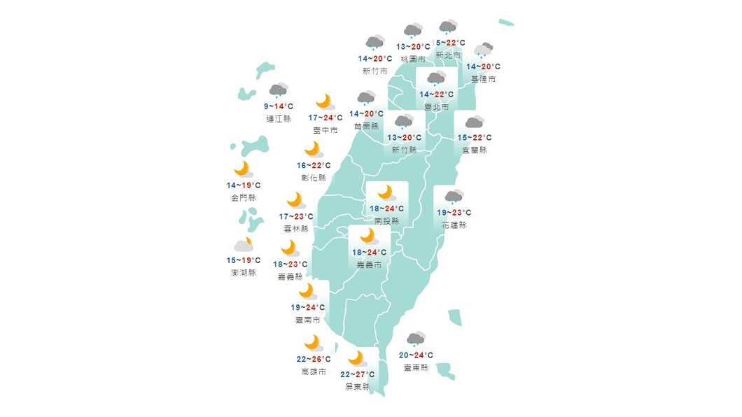 圖/中央氣象局