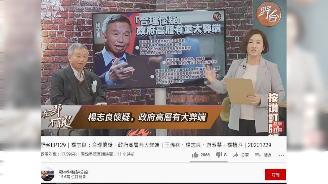 (圖/翻攝自戰神94強拚公投YouTube)