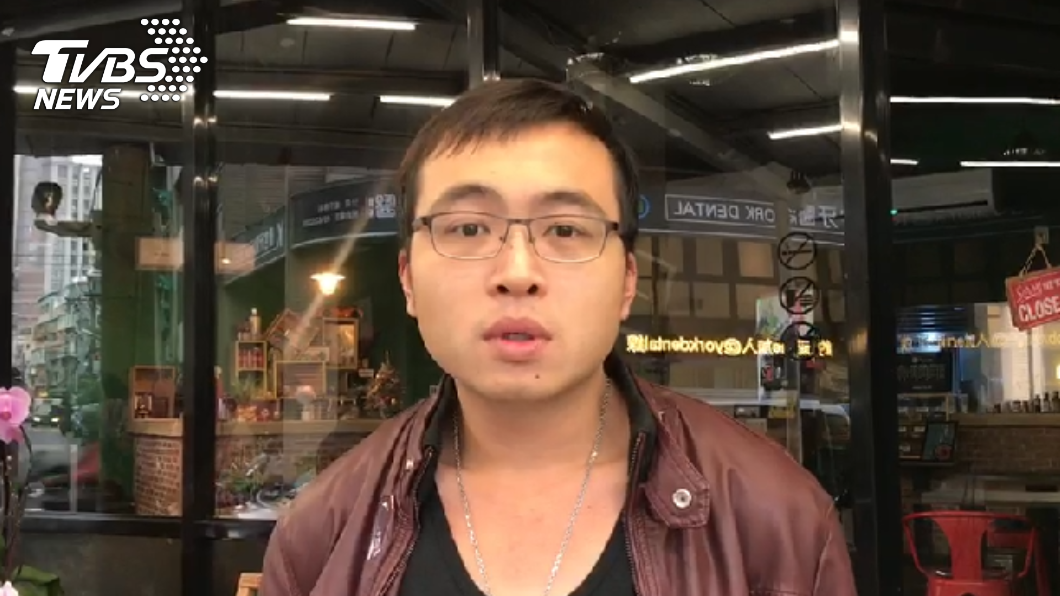 熱心幫忙CPR的柯先生。(圖/TVBS)
