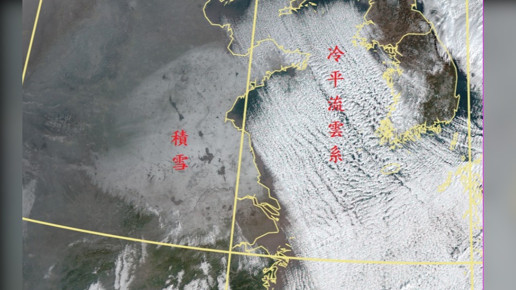 小積雲排成多條線狀稱為「雲街」。（圖／翻攝自鄭明典臉書）