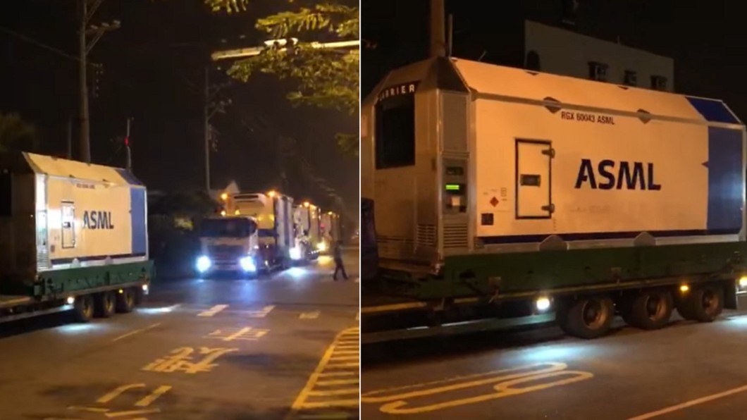 「天價貨櫃」深夜路上跑 網喊快閃:撞了股市會垮!