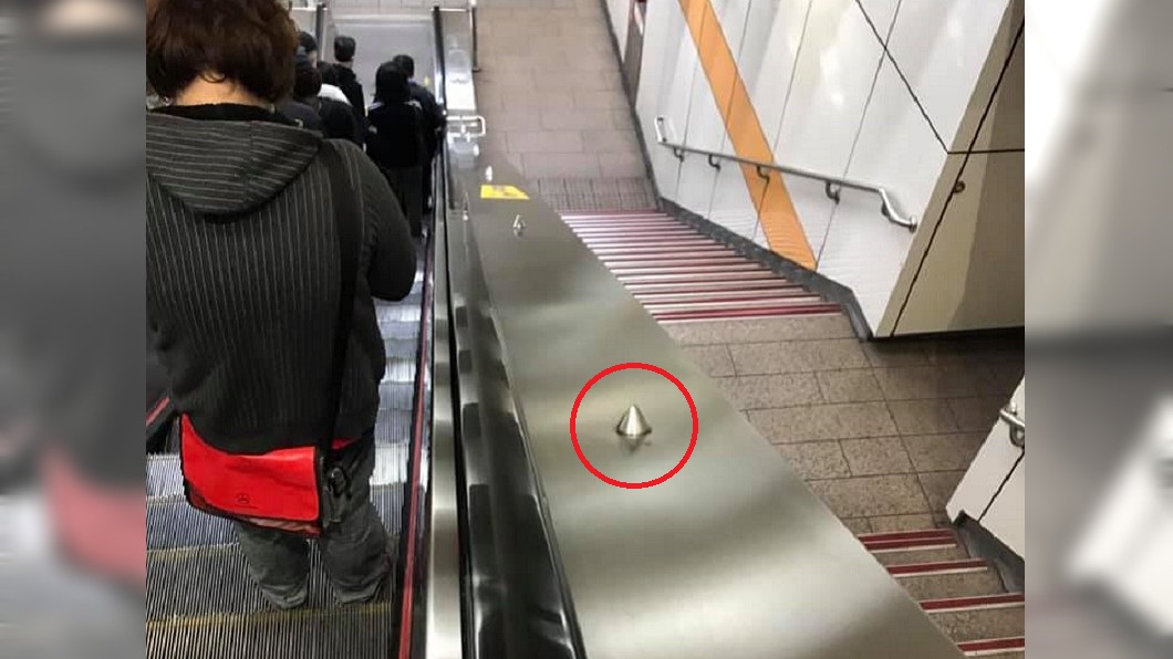 長知識了!捷運手扶梯驚見「整排尖尖」 內行揭真實用途