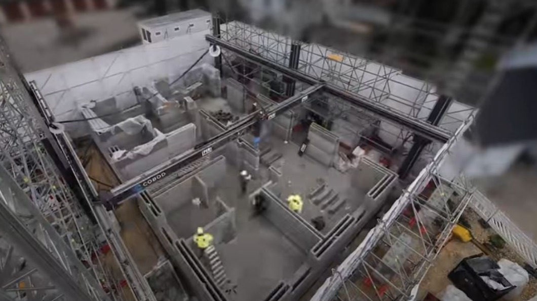 3D列印真能蓋房　德建商蓋起3層樓公寓
