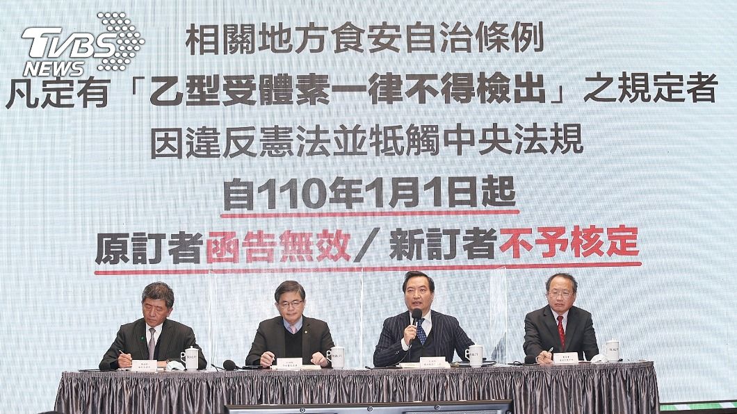 政院:地方若執意萊豬零檢出將撤罰 公務員送懲戒