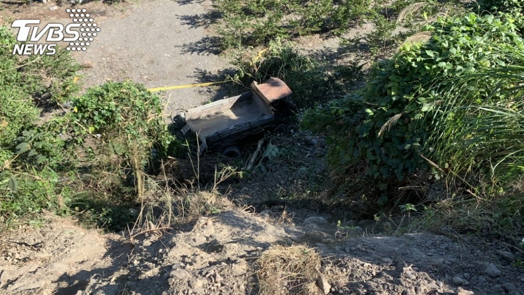 上山工作失聯2天 台東男駕車墜17米山谷身亡