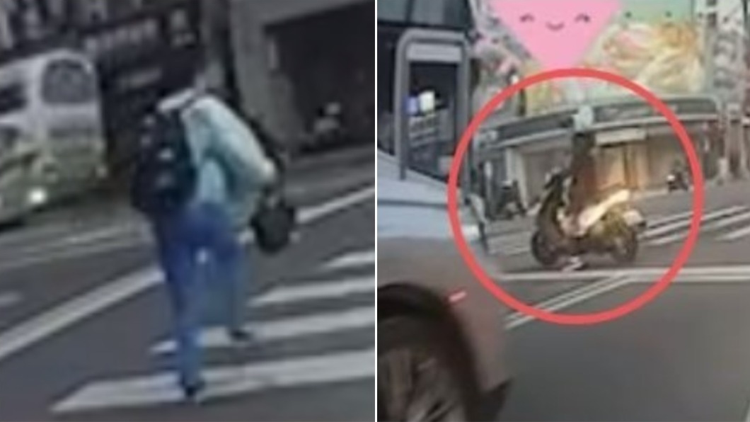 好暖!高雄男學生「狂奔追校車」 女騎士幫擋車求情
