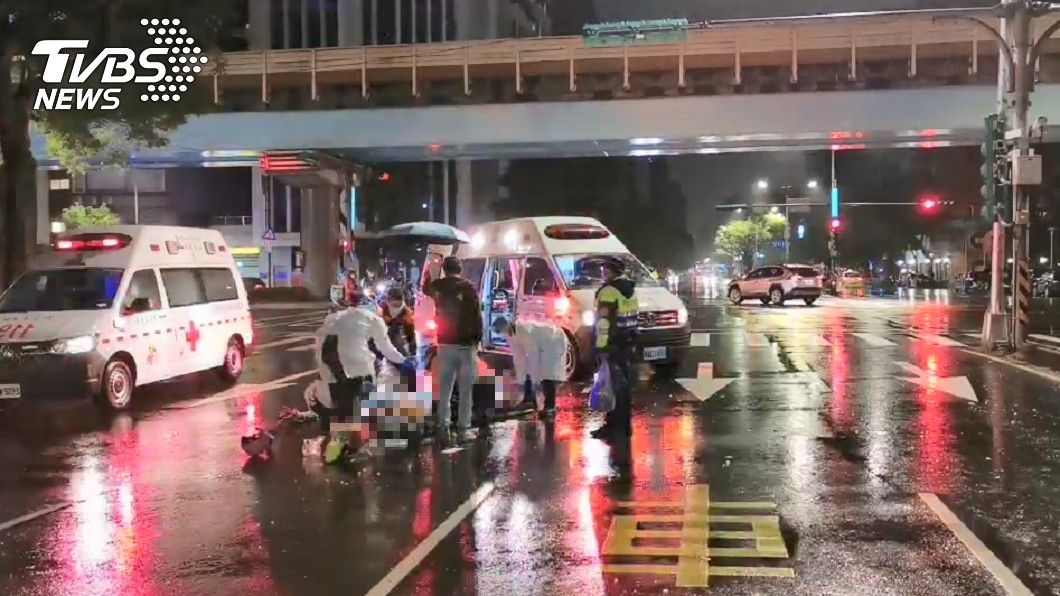 8旬婦闖紅燈遭7旬翁撞飛亡　女兒接通知「不知媽離家」