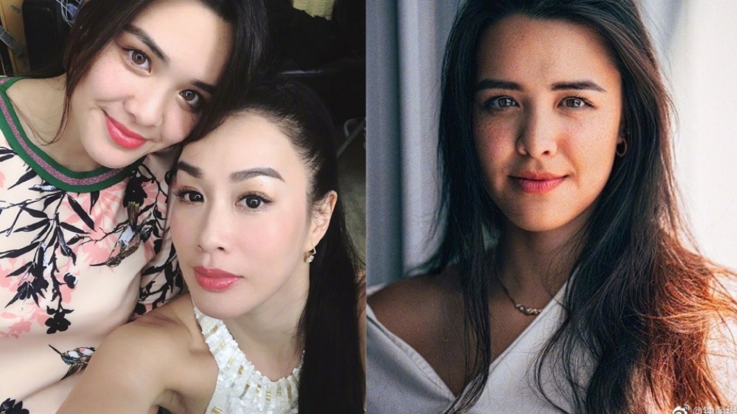 大女兒Yasmine外型亮眼。(圖/翻攝自鍾麗緹微博)
