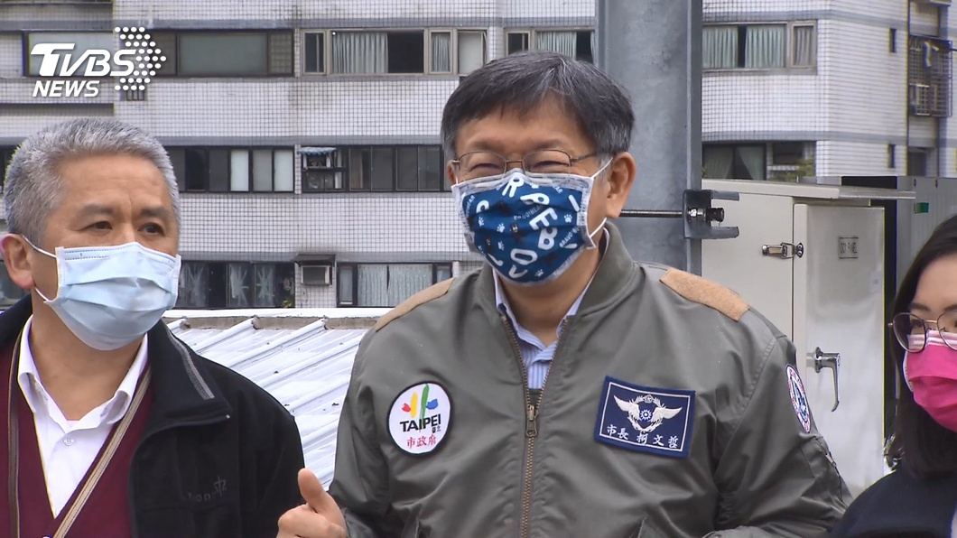 台北市長柯文哲先前對於台北市電動機車補助少於桃園市感到不滿。(圖片來源/ TVBS)