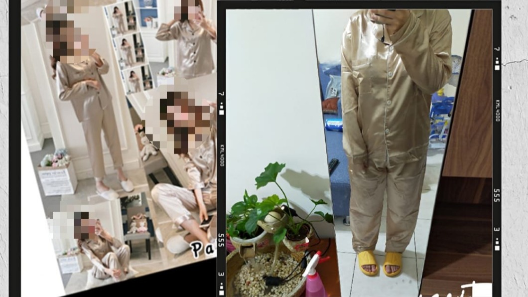 網購夢幻絲綢睡衣　女試穿崩潰「既視感」：壽衣