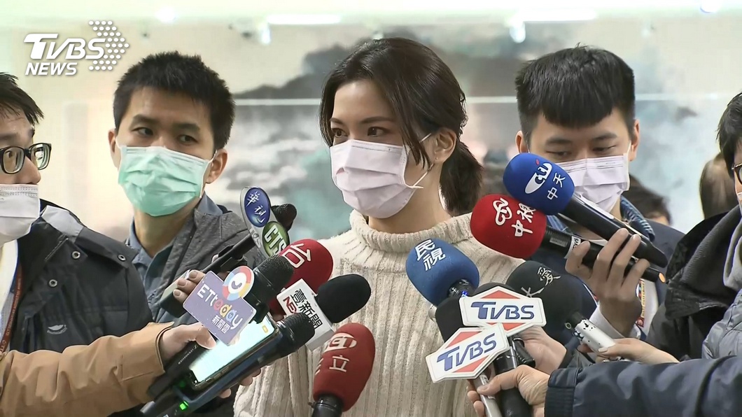 台北市議員鍾沛君於健檢時發現罹患肺腺癌零期。(圖/TVBS)