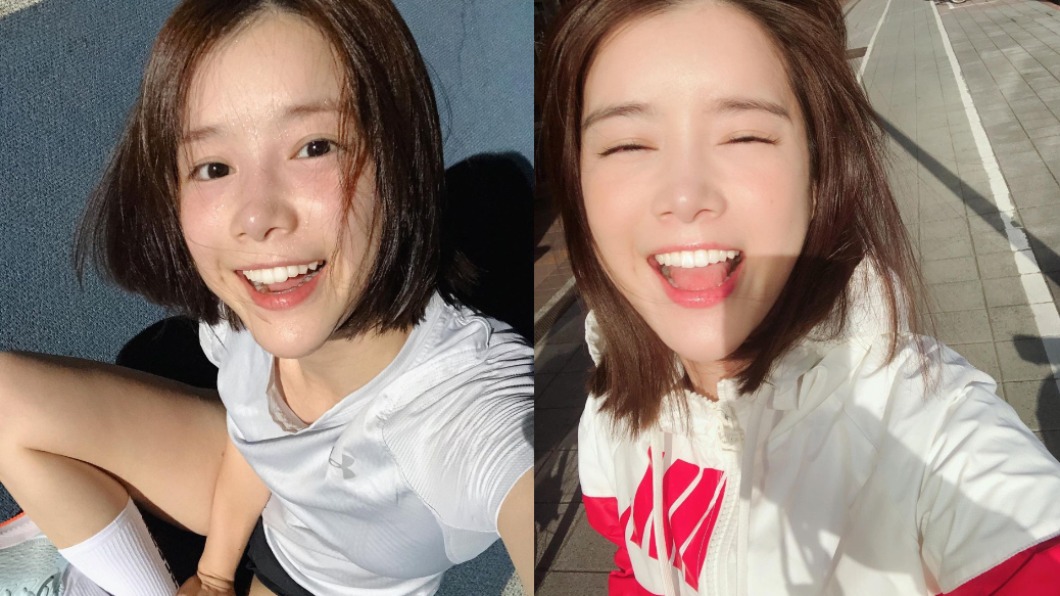 李佳穎即使素顏也擁有一張牛奶肌。(合成圖/翻攝自李佳穎IG)
