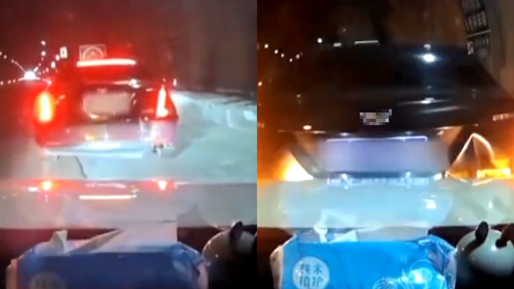 玩碰碰車？男失控2撞百萬名車　副駕絕望吼：你還撞