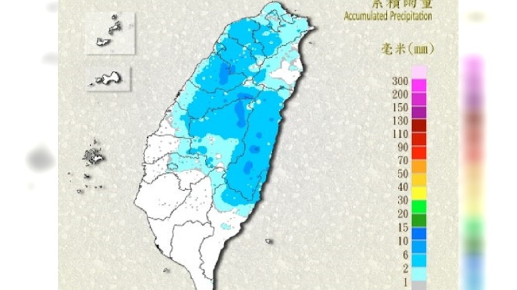 今日部分地區仍有局部短暫雨。(圖/翻攝自中央氣象局)
