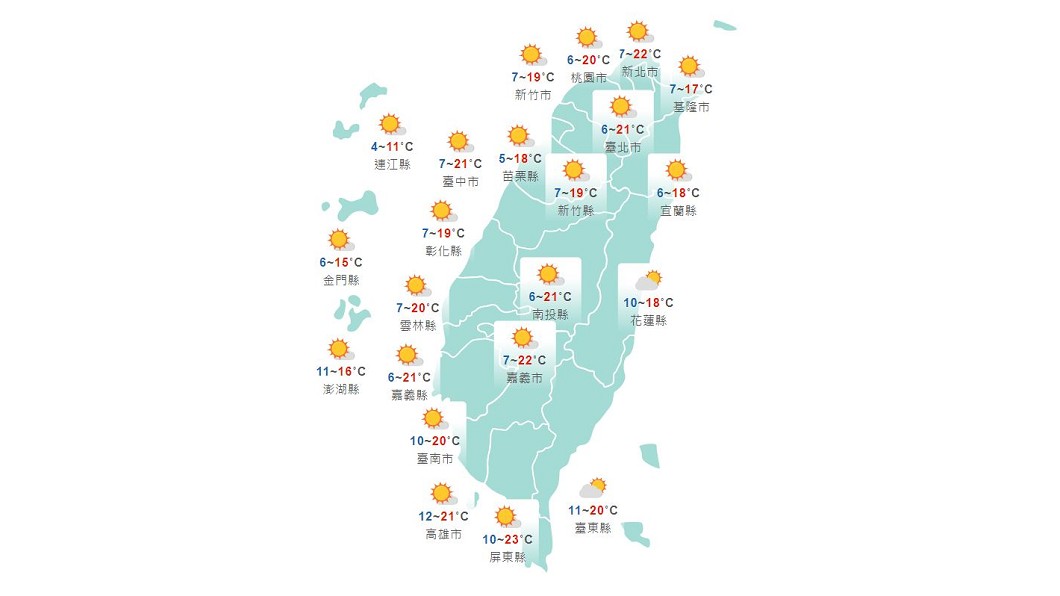 圖/中央氣象局