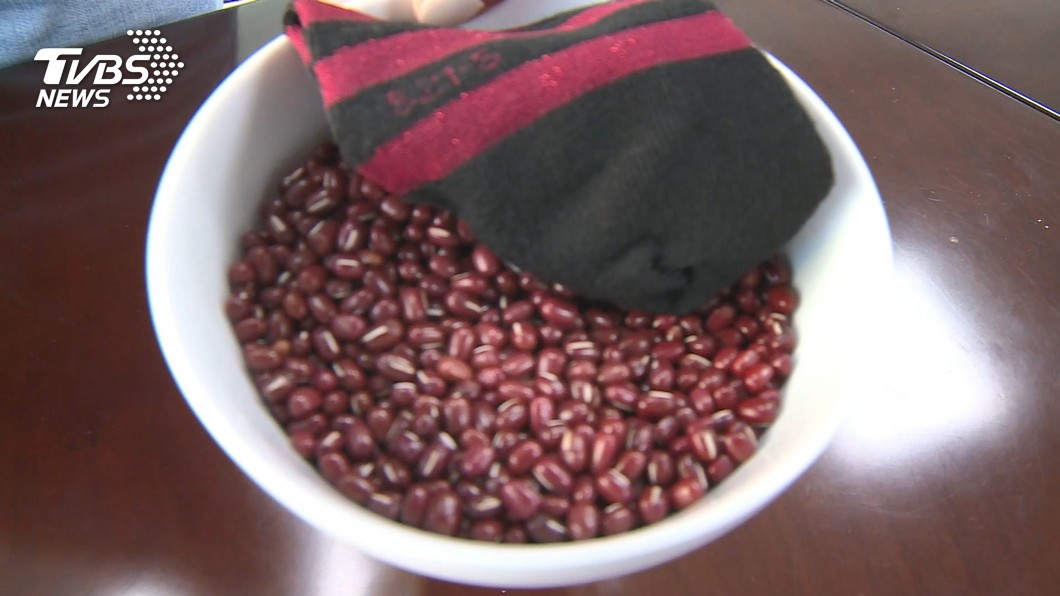DIY「紅豆暖包」　微波50秒熱度維持1小時