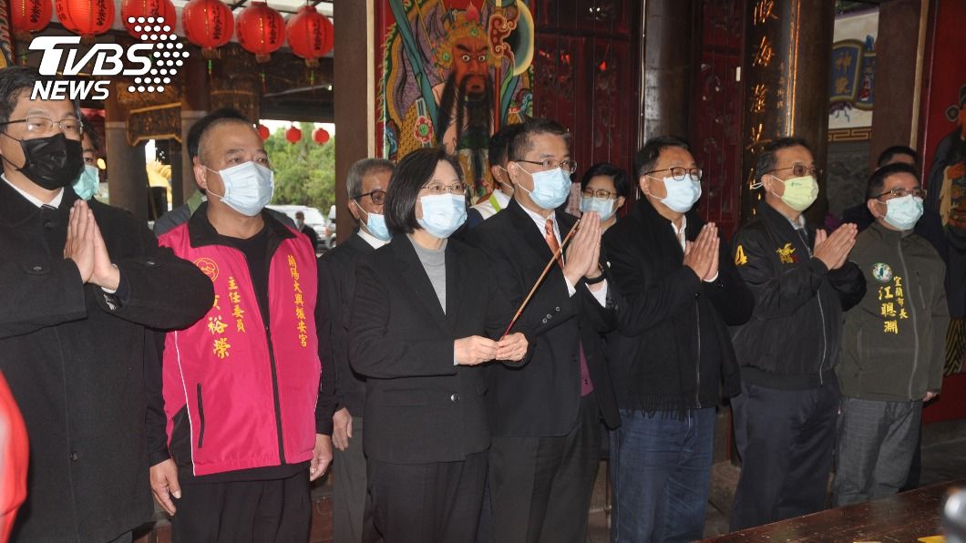 蔡英文:台灣防疫成功 經濟成長四小龍第一