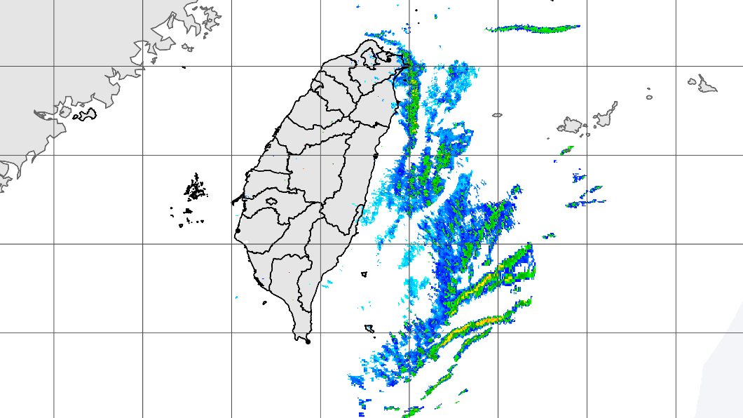 週六全台雨勢漸緩。（圖／中央氣象局）