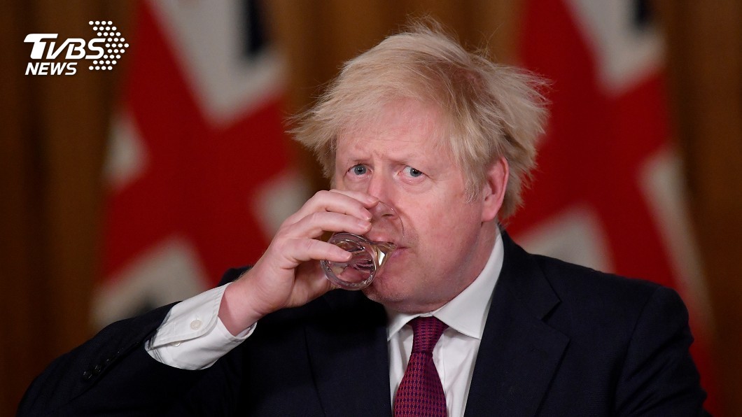 英國首相強生成為全球第一位染疫的國家領袖。(圖/達志影像路透社)