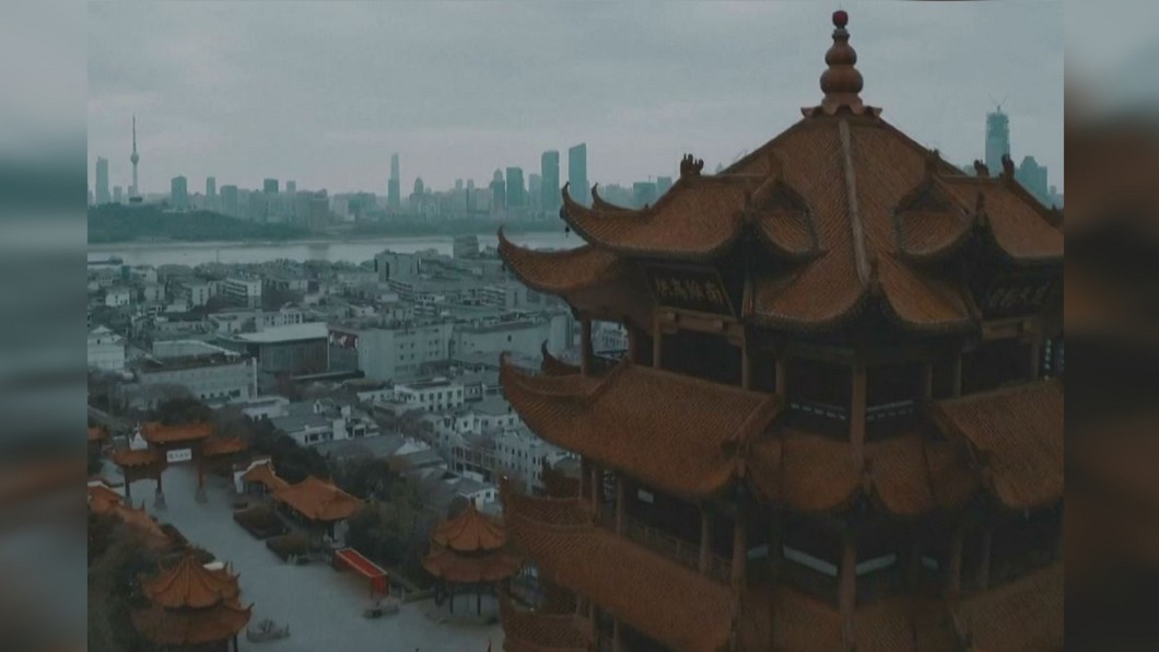一場意外的肺炎疫情,摧毀武漢多年經營的城市形象。(圖/CCTV)