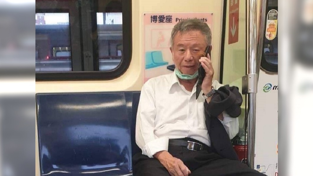 SOP呢?捷運「脫口罩講電話」遭酸 楊志良回應了