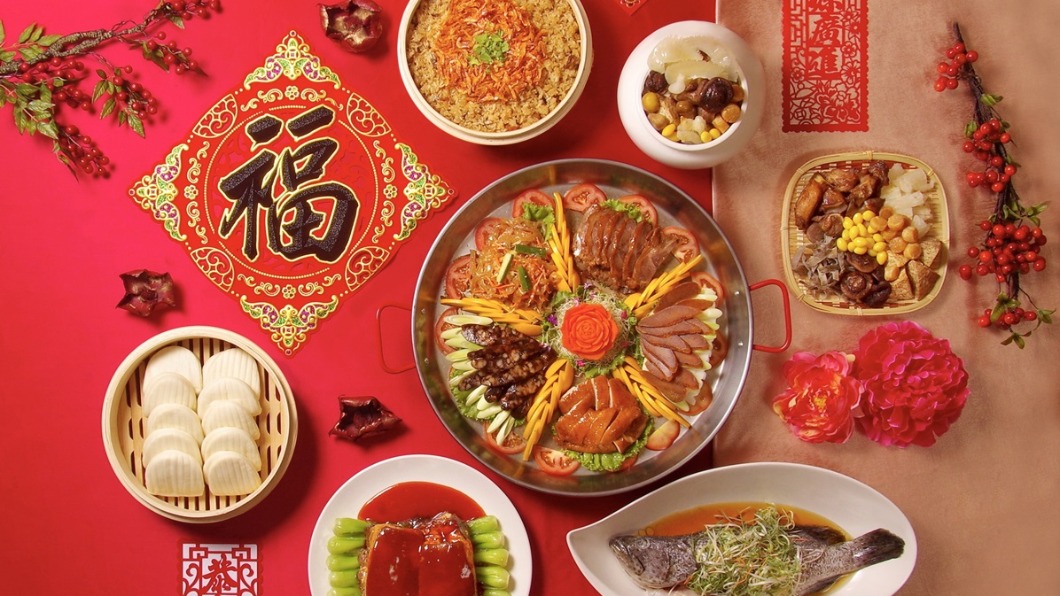 台北天成大飯店推出「鴻運呈祥賀新年」外帶年菜。(圖/翻攝自台北天成大飯店官網)