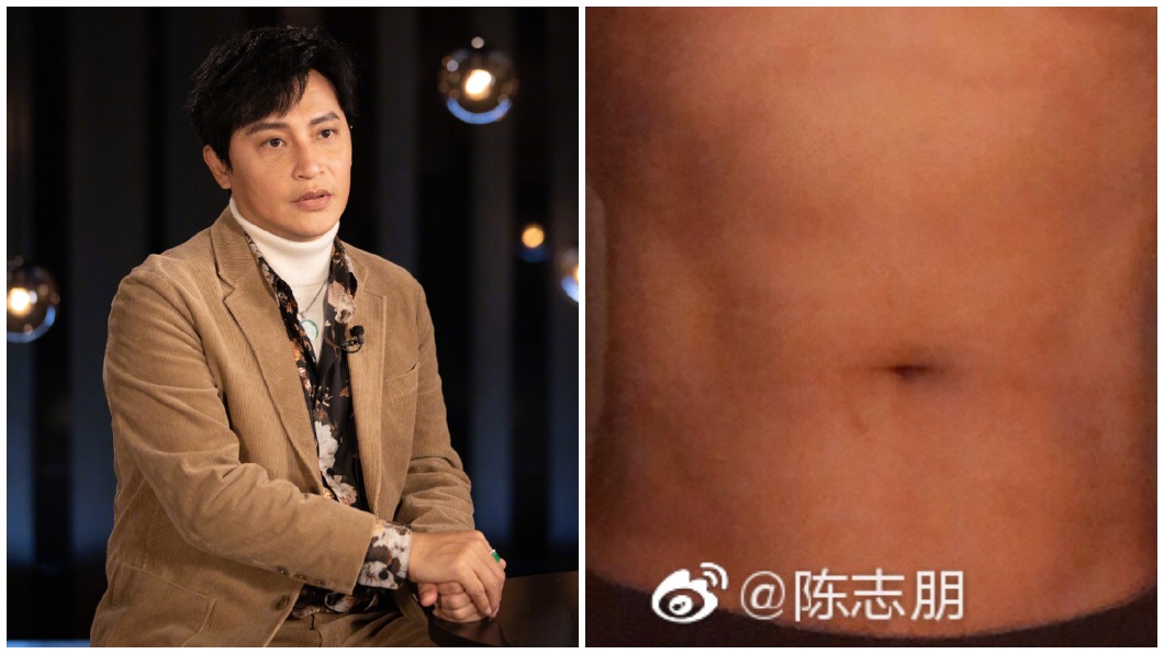 陳志朋去年底上選秀節目被主持人嫌胖,結果他在1個月內狂瘦10公斤。(圖/翻攝自微博)