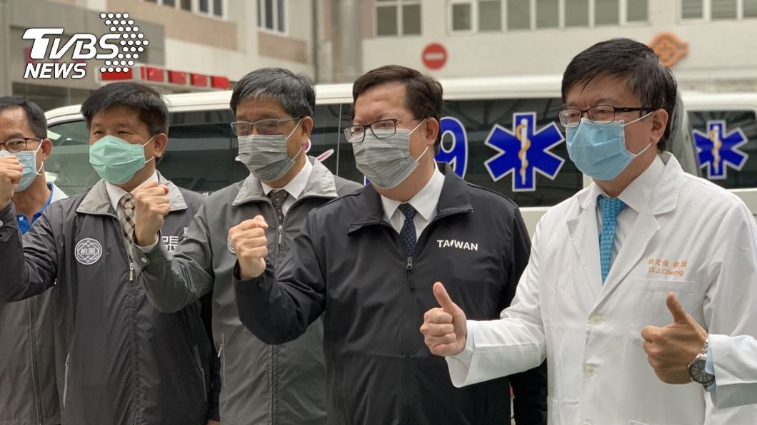 慰勉林口長庚協防疫情 鄭文燦:支持桃園讓我暖心
