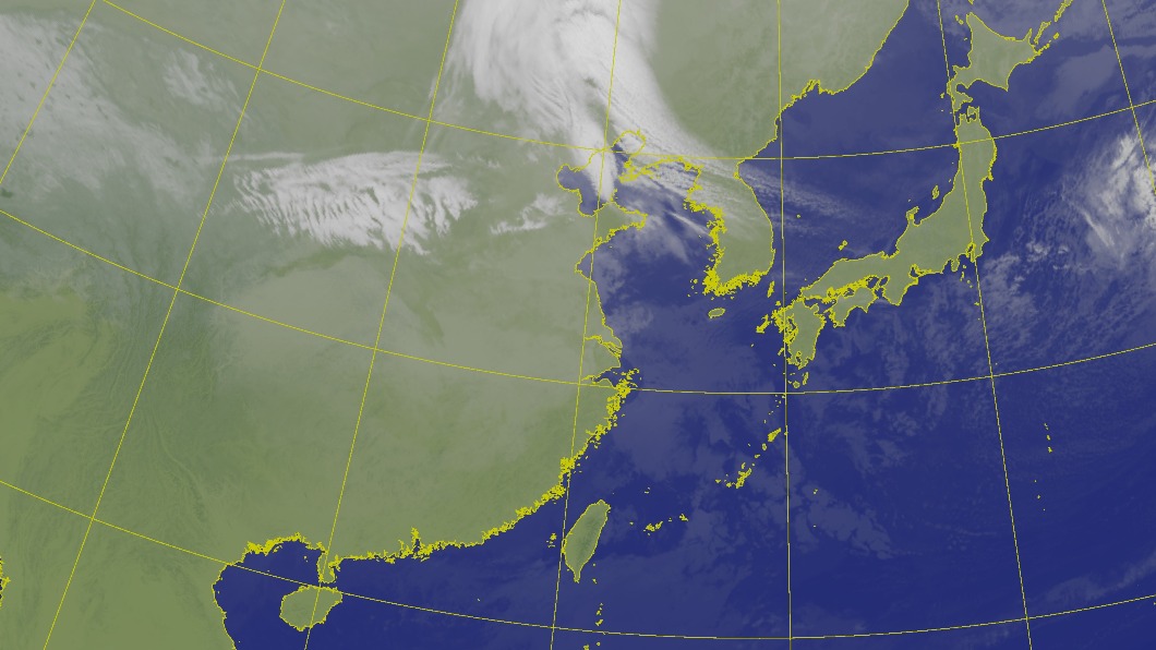 強烈大陸冷氣團週四報到。(圖/中央氣象局)