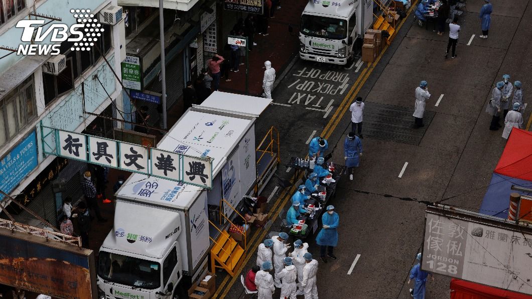 香港佐敦首度封區強制檢測 7千居民驗出13人確診