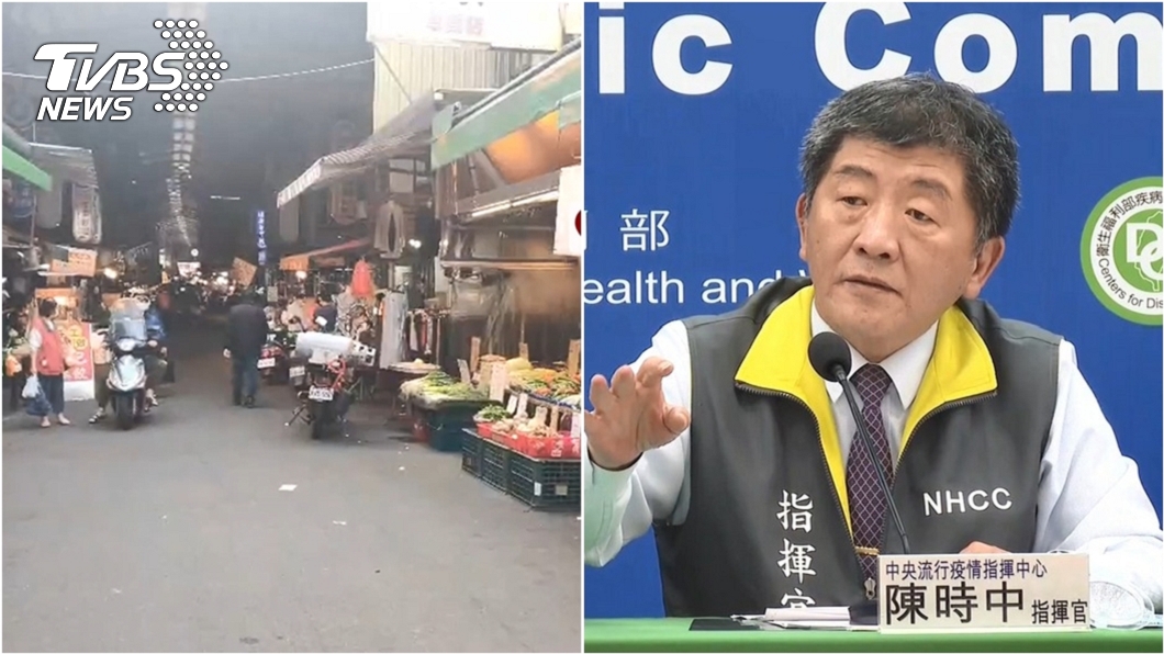 大湳市場人潮掉一半 攤販貼「陳時中警語」:拜託別害我