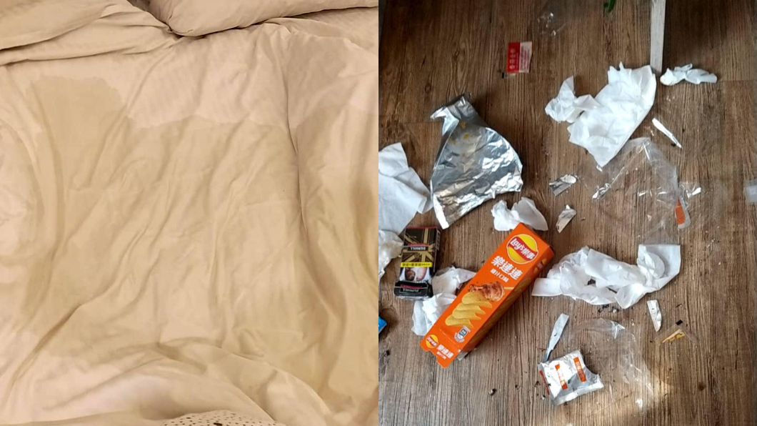客人退房「床單溼一片」　她曬超噁現場照怒轟：同理心呢