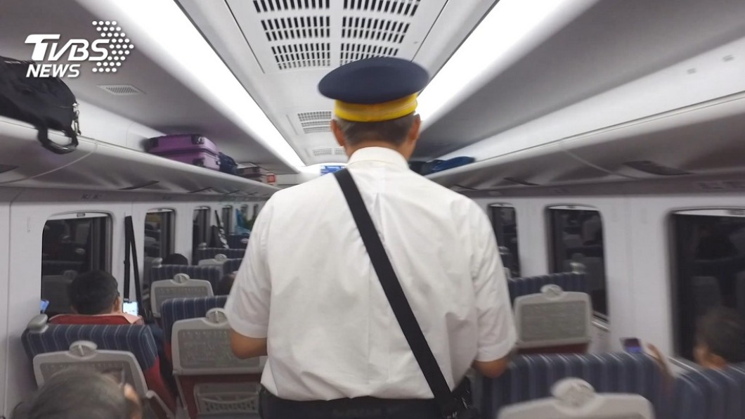 女列車長同車逾100名同仁,皆列自主健康管理的對象。(圖/TVBS)