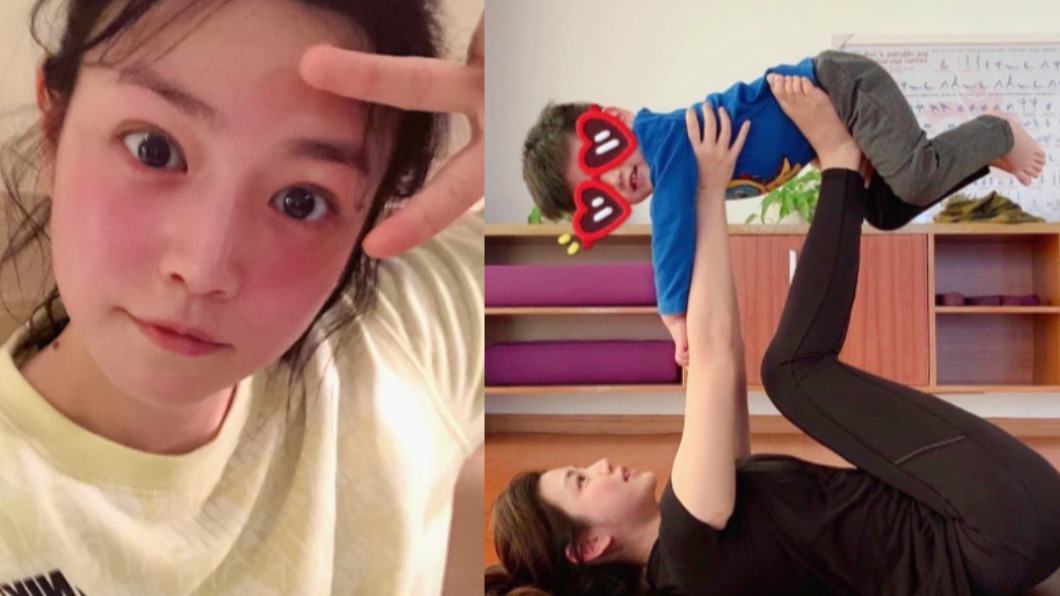 陳妍希最常做瑜珈維持身材。(圖/翻攝自陳妍希微博、IG)
