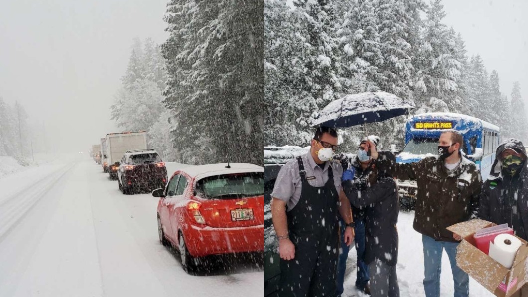 新冠疫苗快失效 美醫護風雪中拉人:要來一劑嗎?