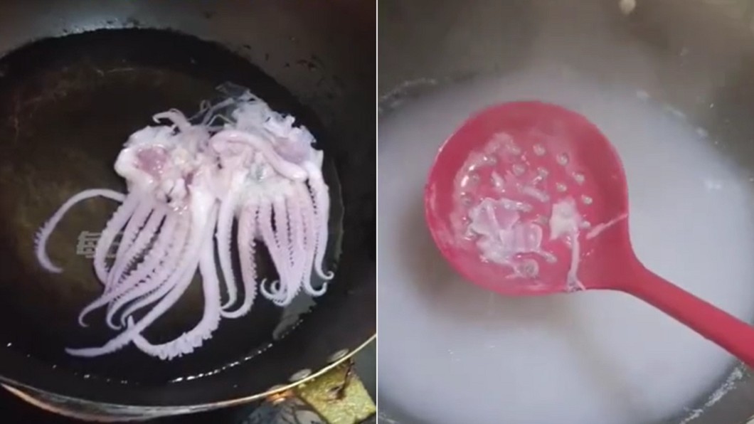魷魚下鍋竟「溶化成湯」 陸婦傻爆眼:連渣都不剩!