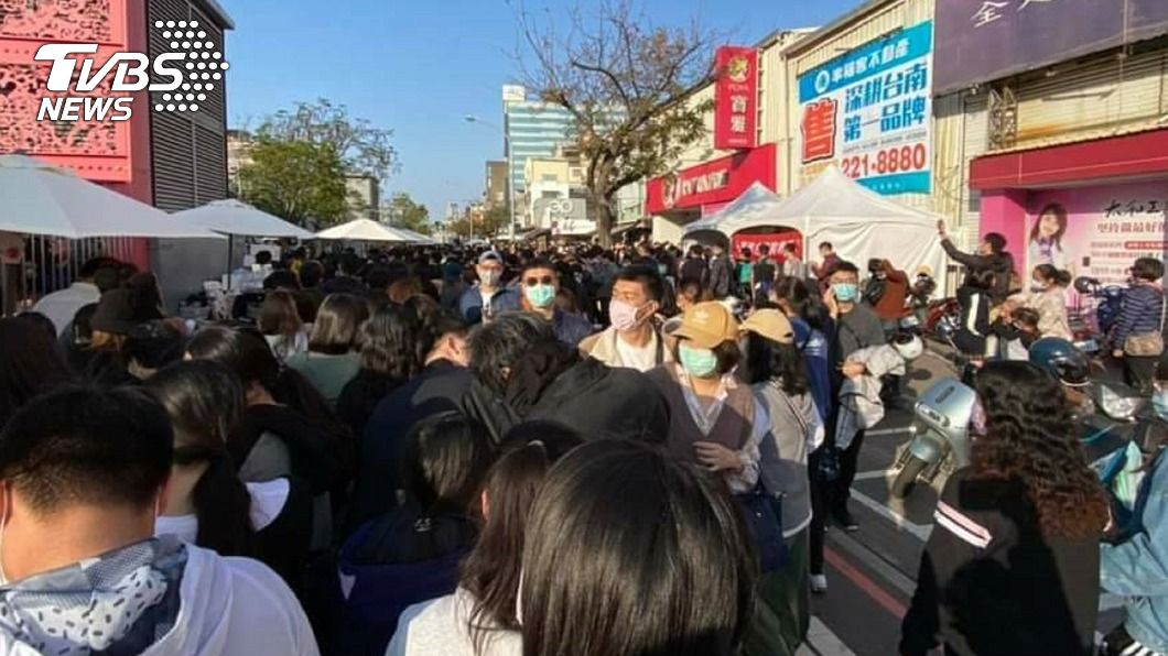 不甩防疫台南甜點節執意照辦　市府要求停辦並開罰