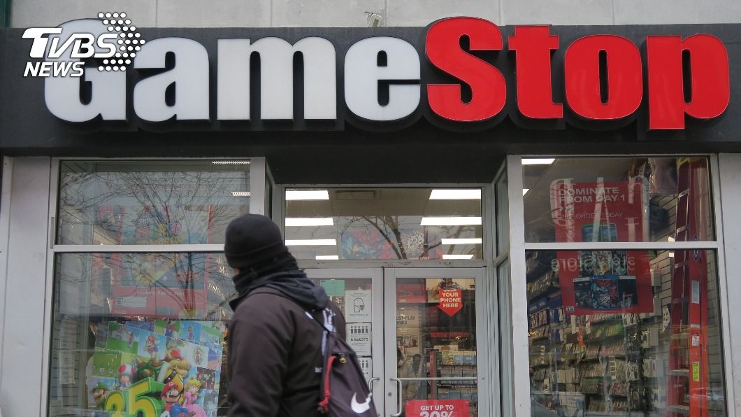 美電玩零售商GameStop。（圖／中央社）