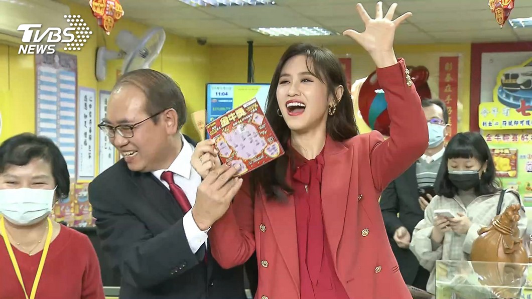 台彩推5款新品刮刮樂 吳姍儒代言沾喜氣