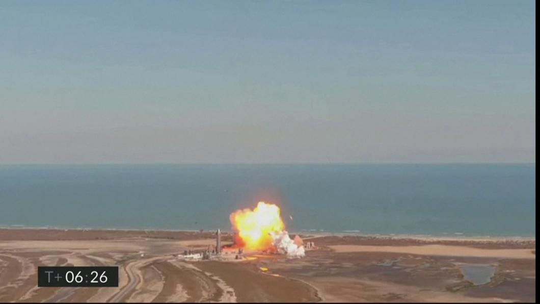 SpaceX載人火箭測試失敗 爆炸化為火球
