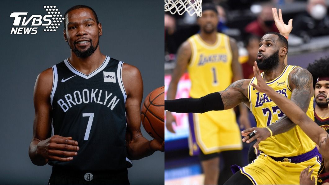 NBA明星賽票選 杜蘭特、詹姆斯暫時領先