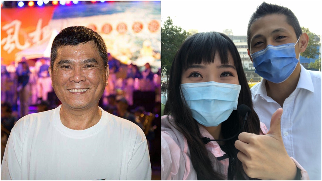 文山伯嗆黃捷(左圖);吳怡農助陣黃捷(右圖)。(圖/翻攝自文山伯臉書、黃捷臉書)