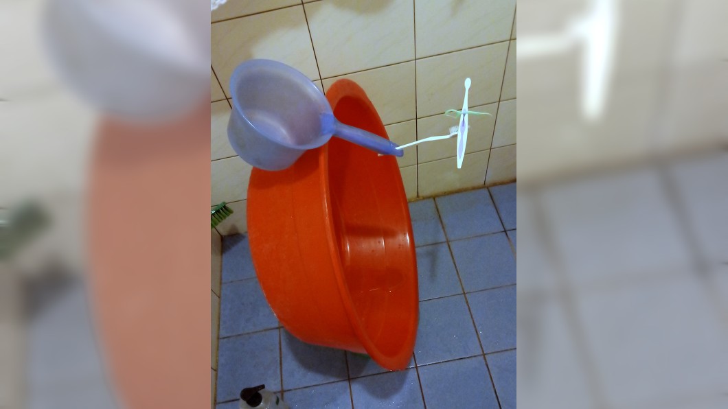 原PO洗澡期間完成的作品。(圖/翻攝自爆怨2公社)