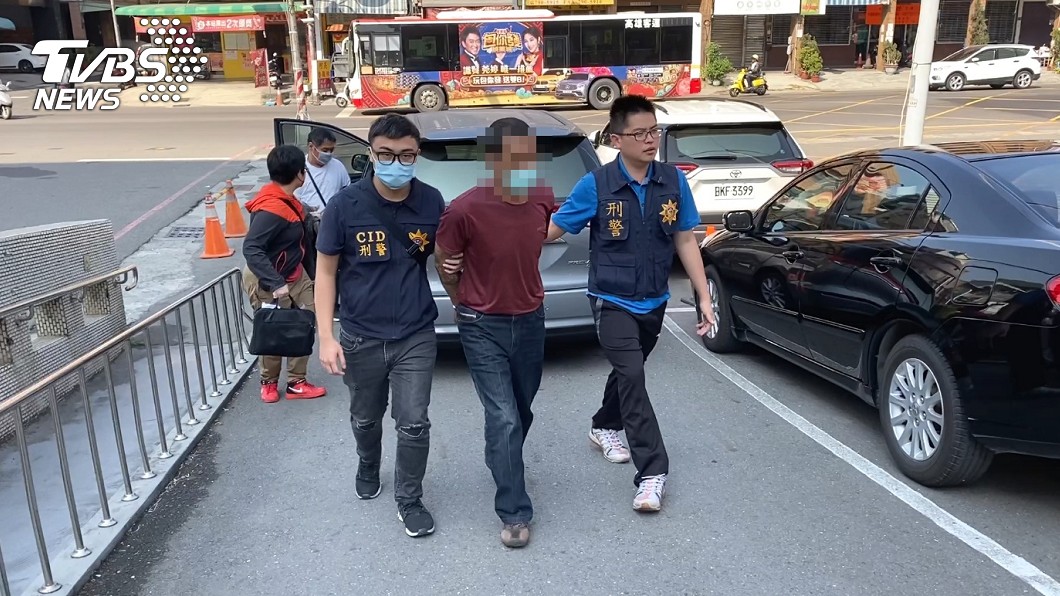男子涉嫌持槍尋仇遭逮捕歸案。（圖／警方提供）