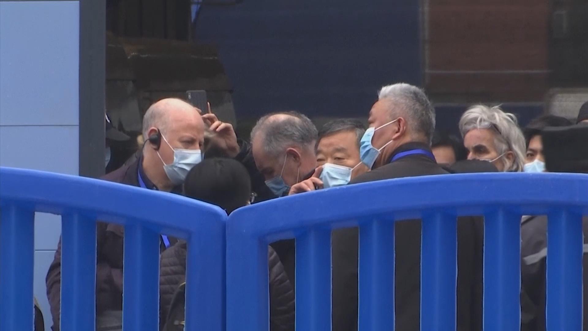 世衛專家查疫情源頭 預告周三對外說明