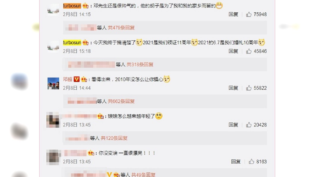 (圖/翻攝自孫儷微博)