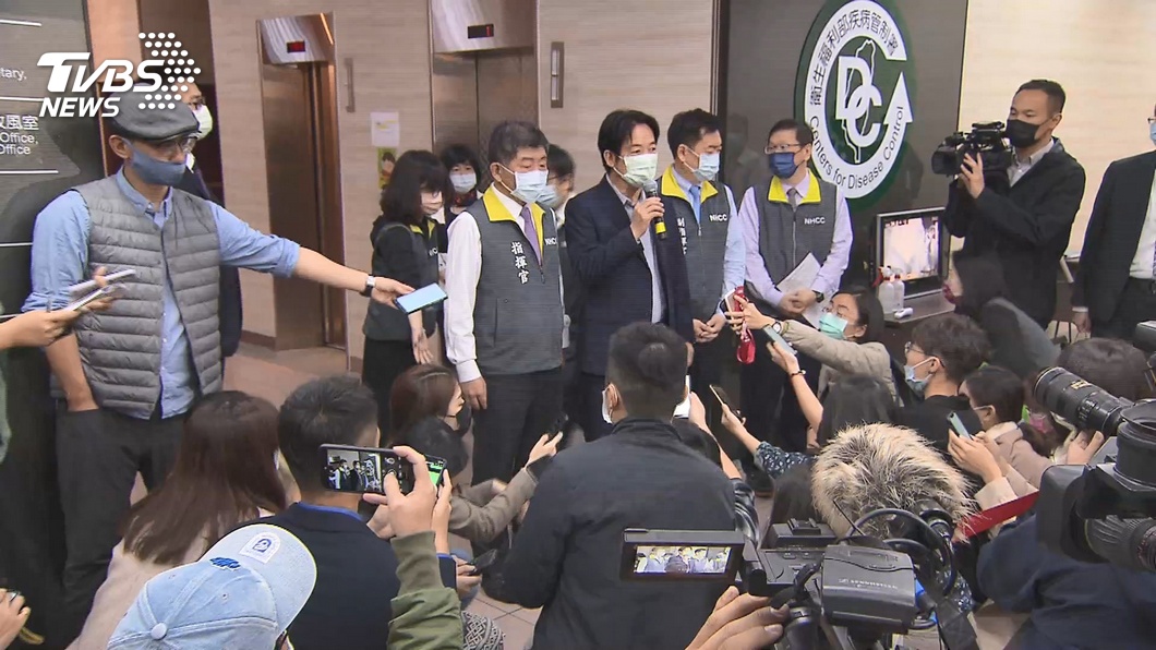 賴清德慰勉1922值班人員 感謝傳遞防疫正確訊息