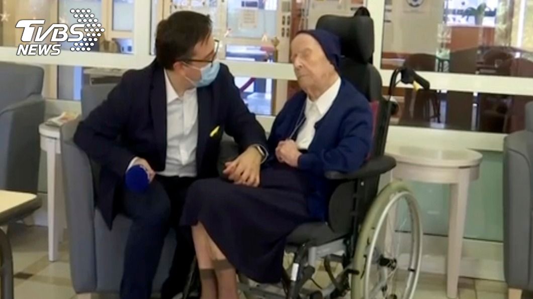 歐洲最年長人瑞 法修女成功挺新冠將迎117歲生日